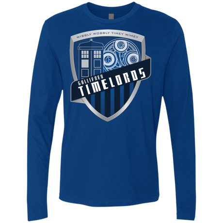 T-Shirts Royal / S Gallifrey Timelords Men's Premium Long Sleeve