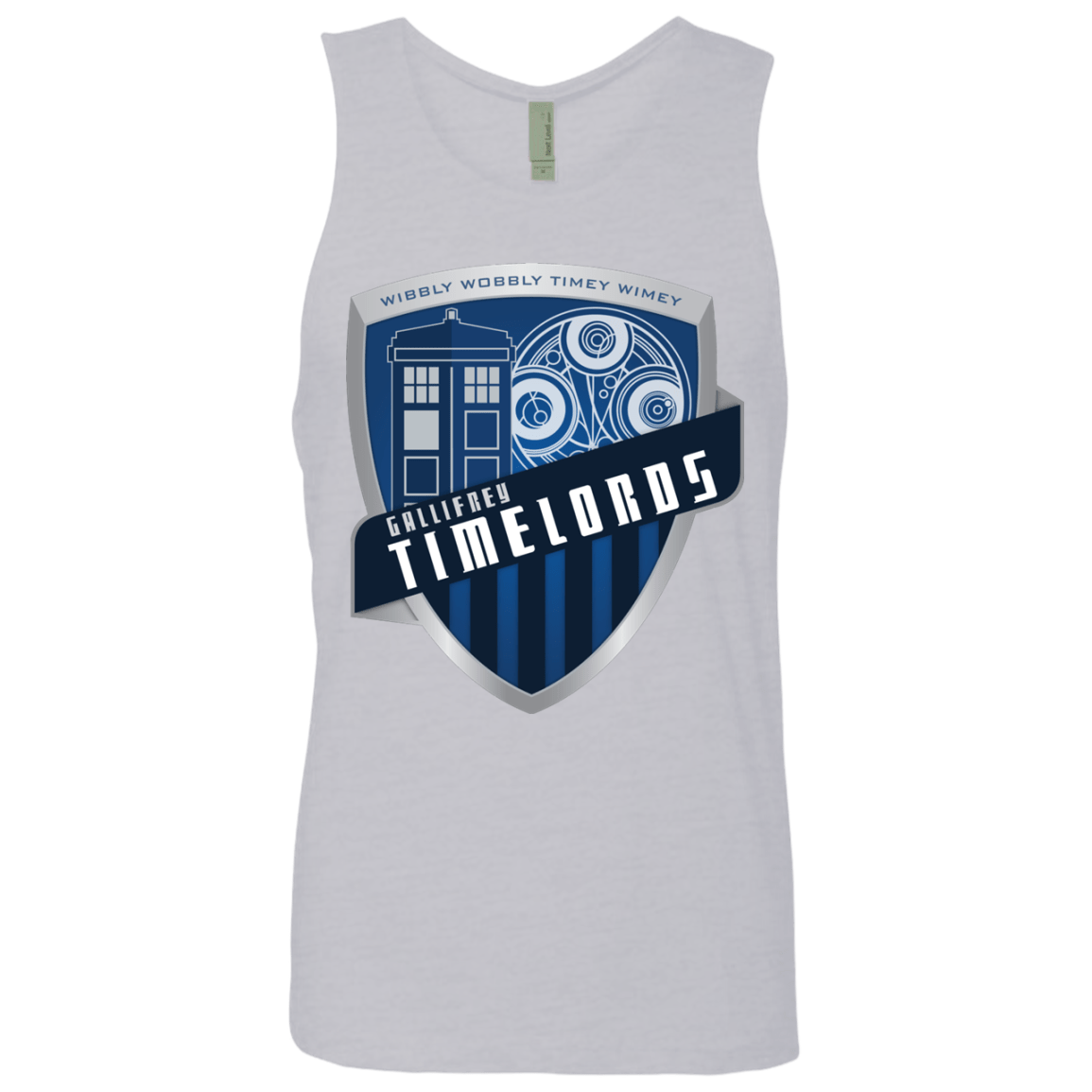 T-Shirts Heather Grey / S Gallifrey Timelords Men's Premium Tank Top