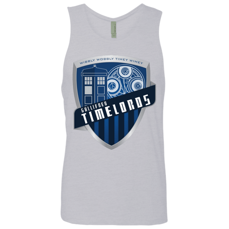 T-Shirts Heather Grey / S Gallifrey Timelords Men's Premium Tank Top