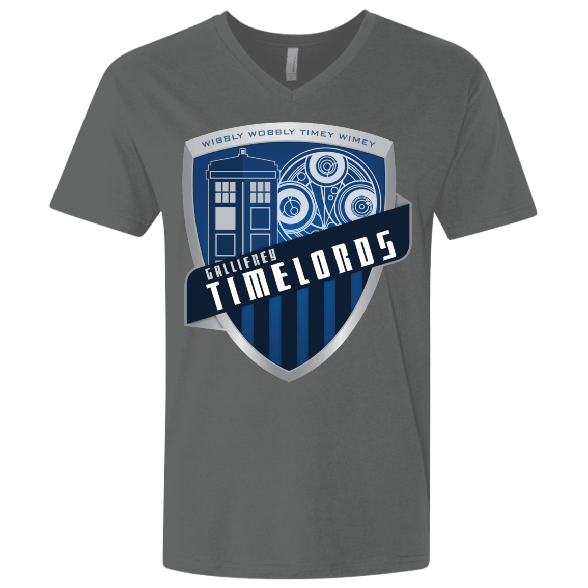 T-Shirts Heavy Metal / X-Small Gallifrey Timelords Men's Premium V-Neck