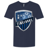 T-Shirts Midnight Navy / X-Small Gallifrey Timelords Men's Premium V-Neck