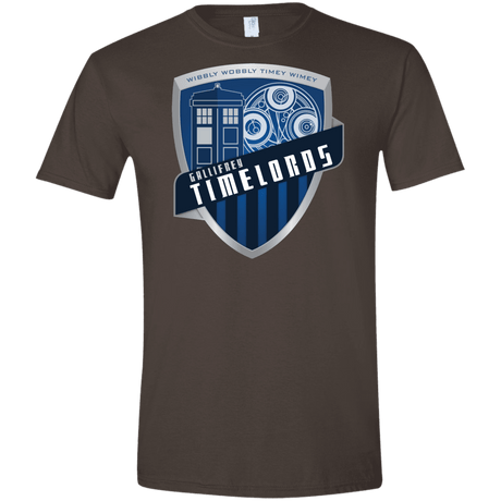T-Shirts Dark Chocolate / S Gallifrey Timelords Men's Semi-Fitted Softstyle