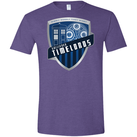 T-Shirts Heather Purple / S Gallifrey Timelords Men's Semi-Fitted Softstyle