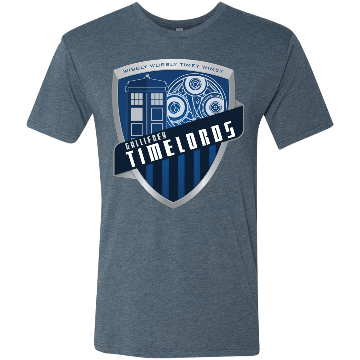 T-Shirts Indigo / S Gallifrey Timelords Men's Triblend T-Shirt