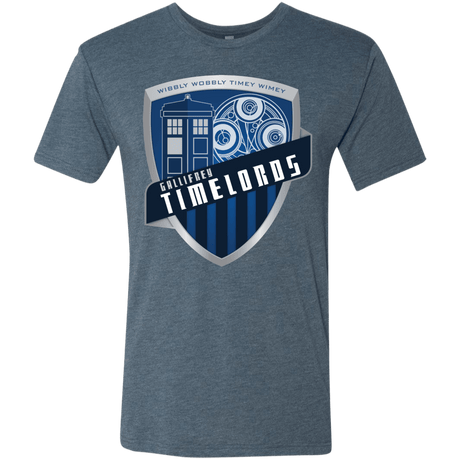 T-Shirts Indigo / S Gallifrey Timelords Men's Triblend T-Shirt