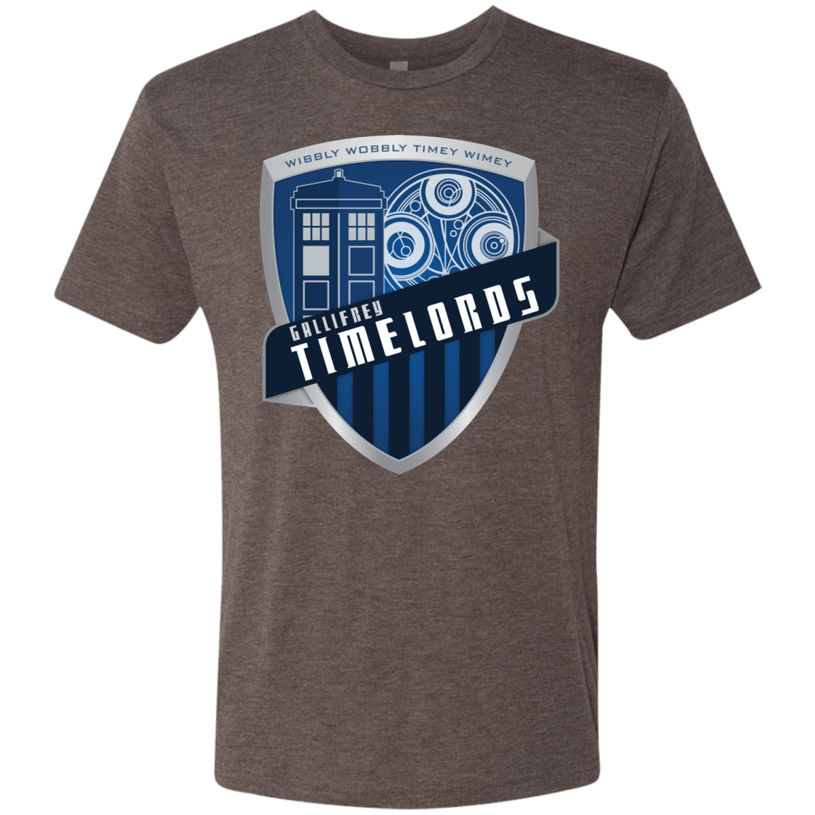 T-Shirts Macchiato / S Gallifrey Timelords Men's Triblend T-Shirt