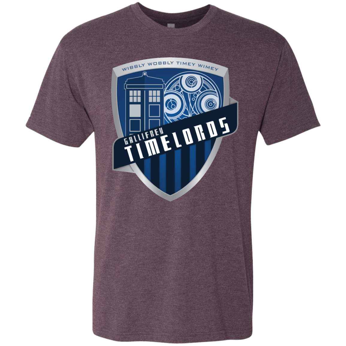 T-Shirts Vintage Purple / S Gallifrey Timelords Men's Triblend T-Shirt