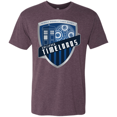 T-Shirts Vintage Purple / S Gallifrey Timelords Men's Triblend T-Shirt