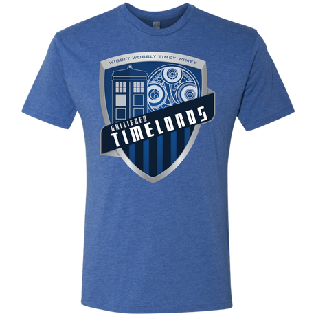 T-Shirts Vintage Royal / S Gallifrey Timelords Men's Triblend T-Shirt