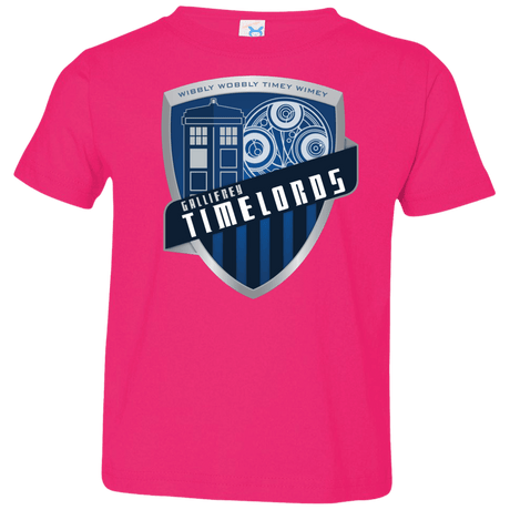 T-Shirts Hot Pink / 2T Gallifrey Timelords Toddler Premium T-Shirt