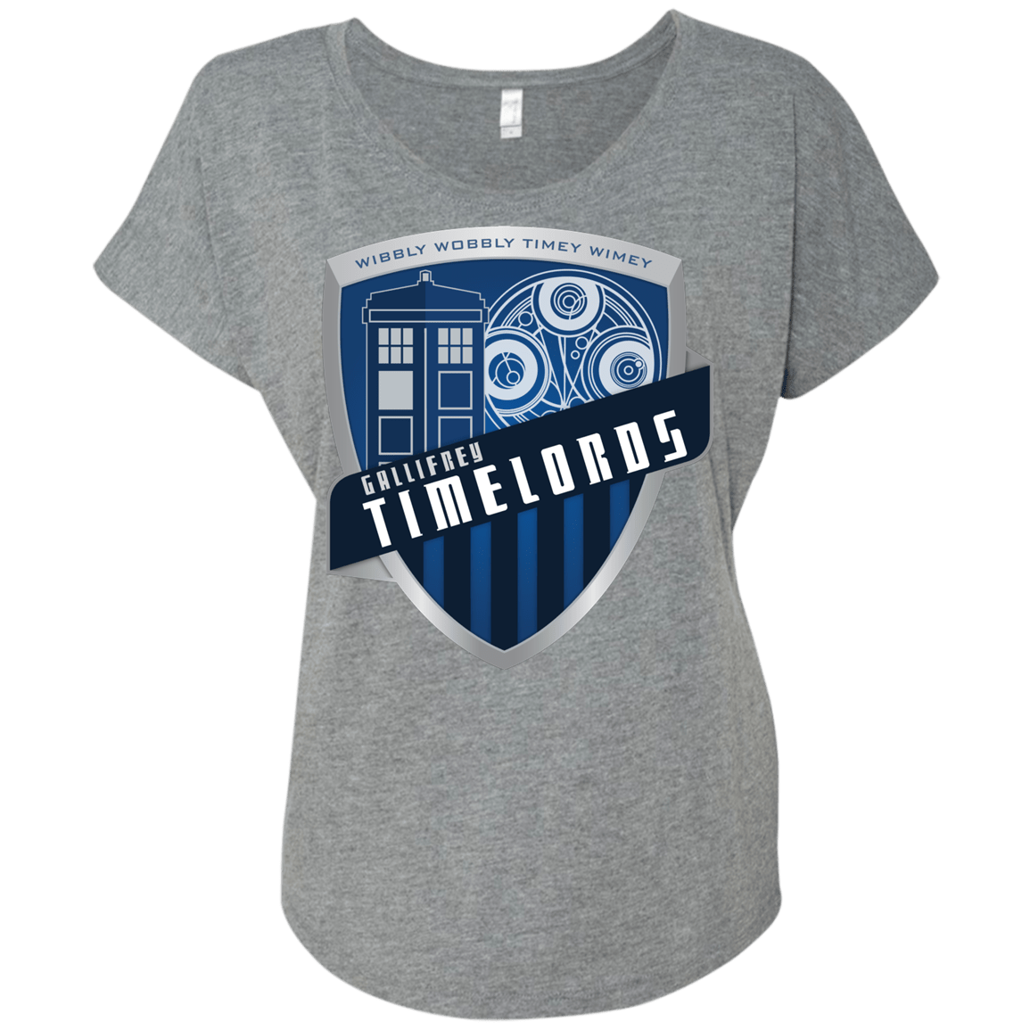T-Shirts Premium Heather / X-Small Gallifrey Timelords Triblend Dolman Sleeve