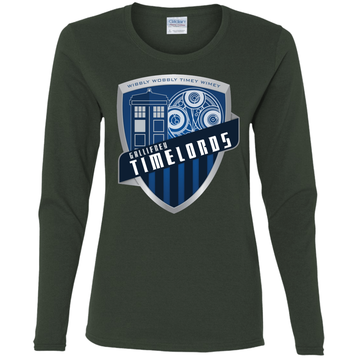 T-Shirts Forest / S Gallifrey Timelords Women's Long Sleeve T-Shirt