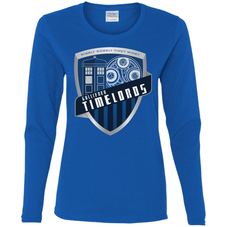 T-Shirts Royal / S Gallifrey Timelords Women's Long Sleeve T-Shirt