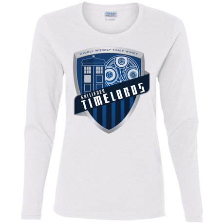 T-Shirts White / S Gallifrey Timelords Women's Long Sleeve T-Shirt