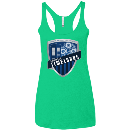 T-Shirts Envy / X-Small Gallifrey Timelords Women's Triblend Racerback Tank