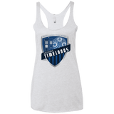 T-Shirts Heather White / X-Small Gallifrey Timelords Women's Triblend Racerback Tank
