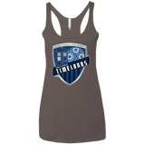 T-Shirts Macchiato / X-Small Gallifrey Timelords Women's Triblend Racerback Tank