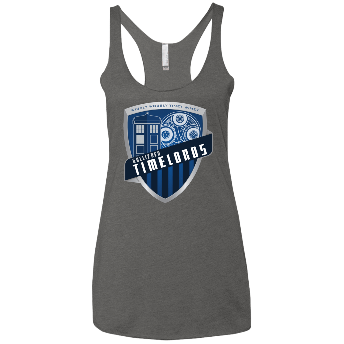 T-Shirts Premium Heather / X-Small Gallifrey Timelords Women's Triblend Racerback Tank
