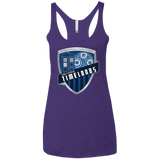 T-Shirts Purple Rush / X-Small Gallifrey Timelords Women's Triblend Racerback Tank