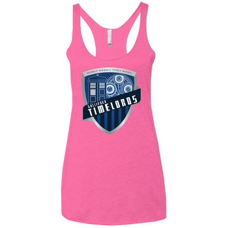 T-Shirts Vintage Pink / X-Small Gallifrey Timelords Women's Triblend Racerback Tank