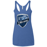 T-Shirts Vintage Royal / X-Small Gallifrey Timelords Women's Triblend Racerback Tank
