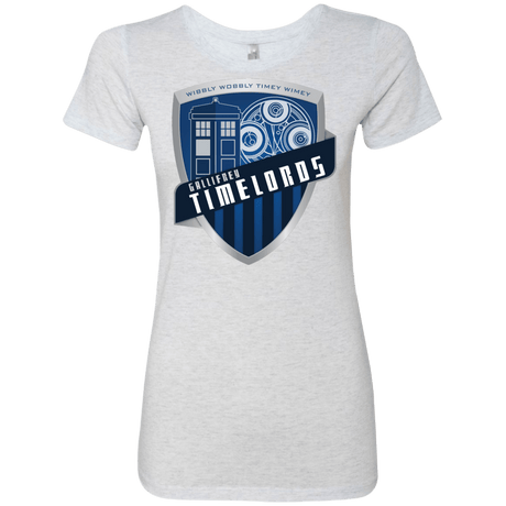T-Shirts Heather White / S Gallifrey Timelords Women's Triblend T-Shirt
