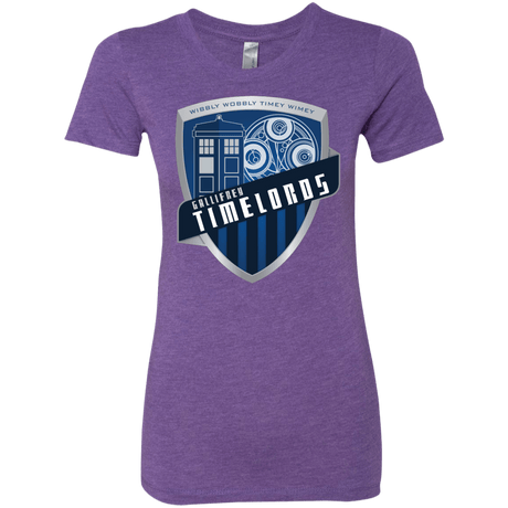 T-Shirts Purple Rush / S Gallifrey Timelords Women's Triblend T-Shirt