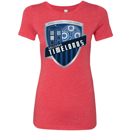 T-Shirts Vintage Red / S Gallifrey Timelords Women's Triblend T-Shirt
