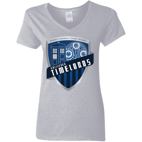 T-Shirts Sport Grey / S Gallifrey Timelords Women's V-Neck T-Shirt