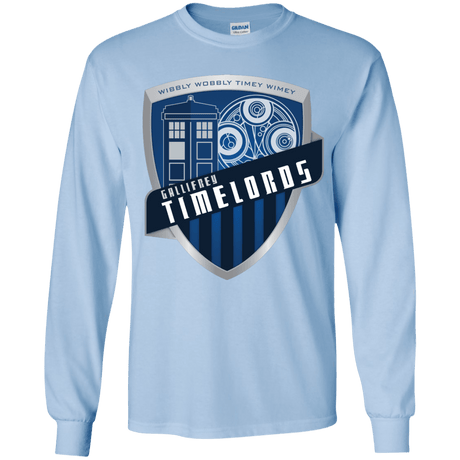 T-Shirts Light Blue / YS Gallifrey Timelords Youth Long Sleeve T-Shirt