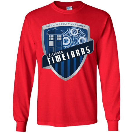 T-Shirts Red / YS Gallifrey Timelords Youth Long Sleeve T-Shirt