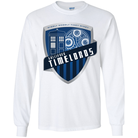 T-Shirts White / YS Gallifrey Timelords Youth Long Sleeve T-Shirt