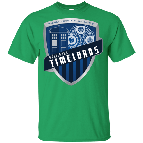 T-Shirts Irish Green / YXS Gallifrey Timelords Youth T-Shirt