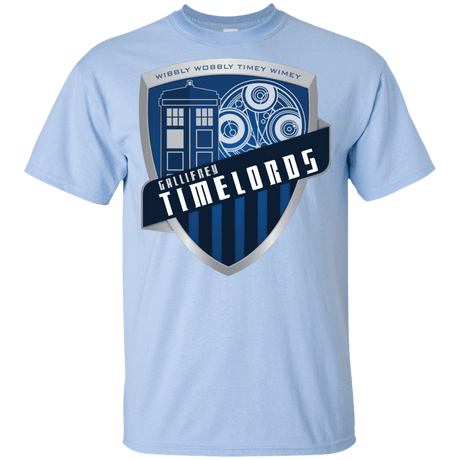 T-Shirts Light Blue / YXS Gallifrey Timelords Youth T-Shirt