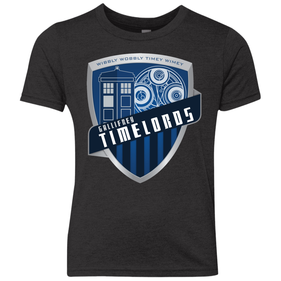 T-Shirts Vintage Black / YXS Gallifrey Timelords Youth Triblend T-Shirt