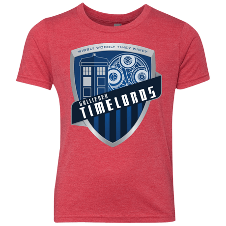 T-Shirts Vintage Red / YXS Gallifrey Timelords Youth Triblend T-Shirt