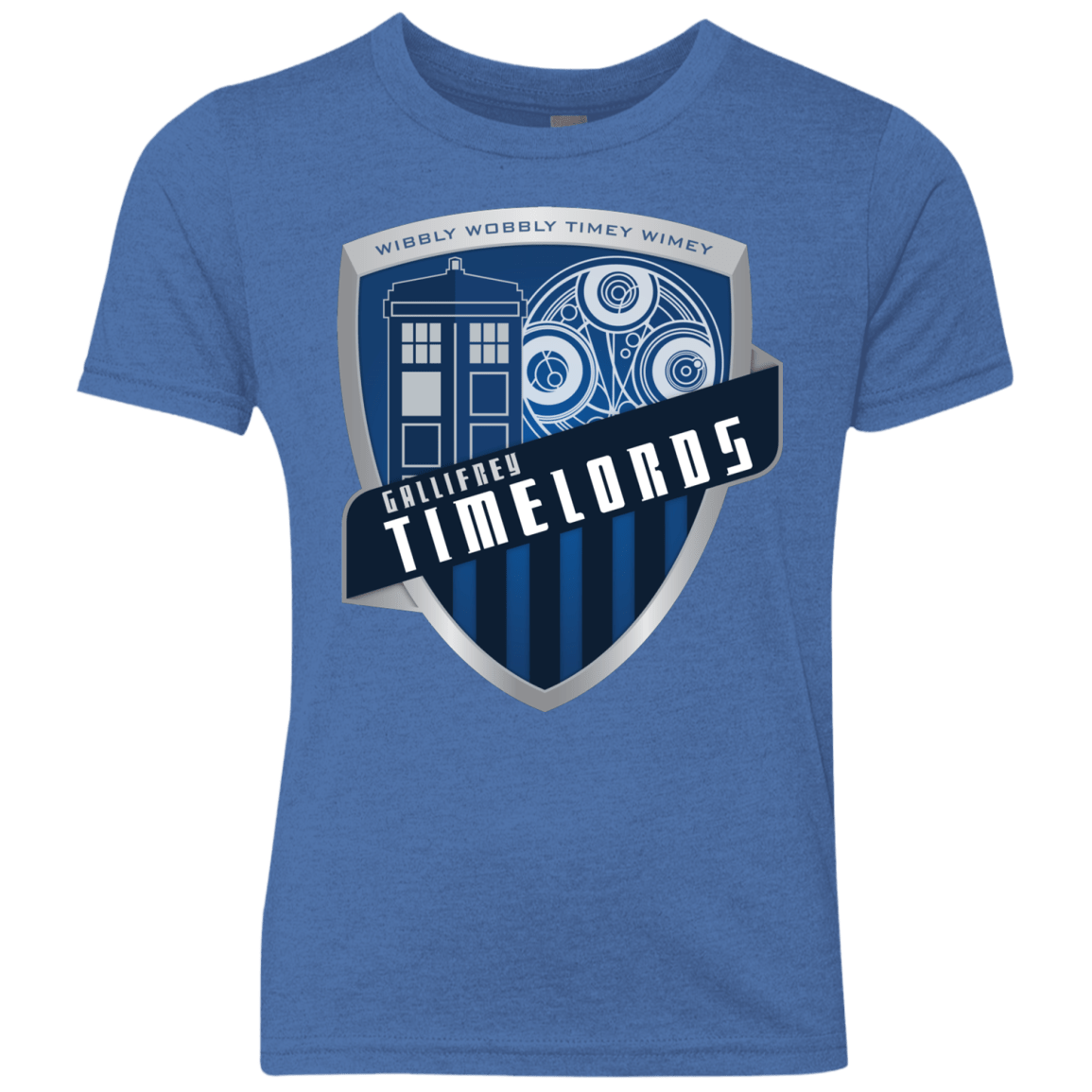 T-Shirts Vintage Royal / YXS Gallifrey Timelords Youth Triblend T-Shirt