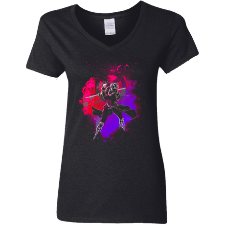 T-Shirts Black / S Gambit Soul Women's V-Neck T-Shirt