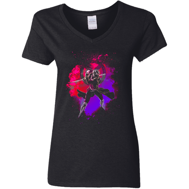 T-Shirts Black / S Gambit Soul Women's V-Neck T-Shirt