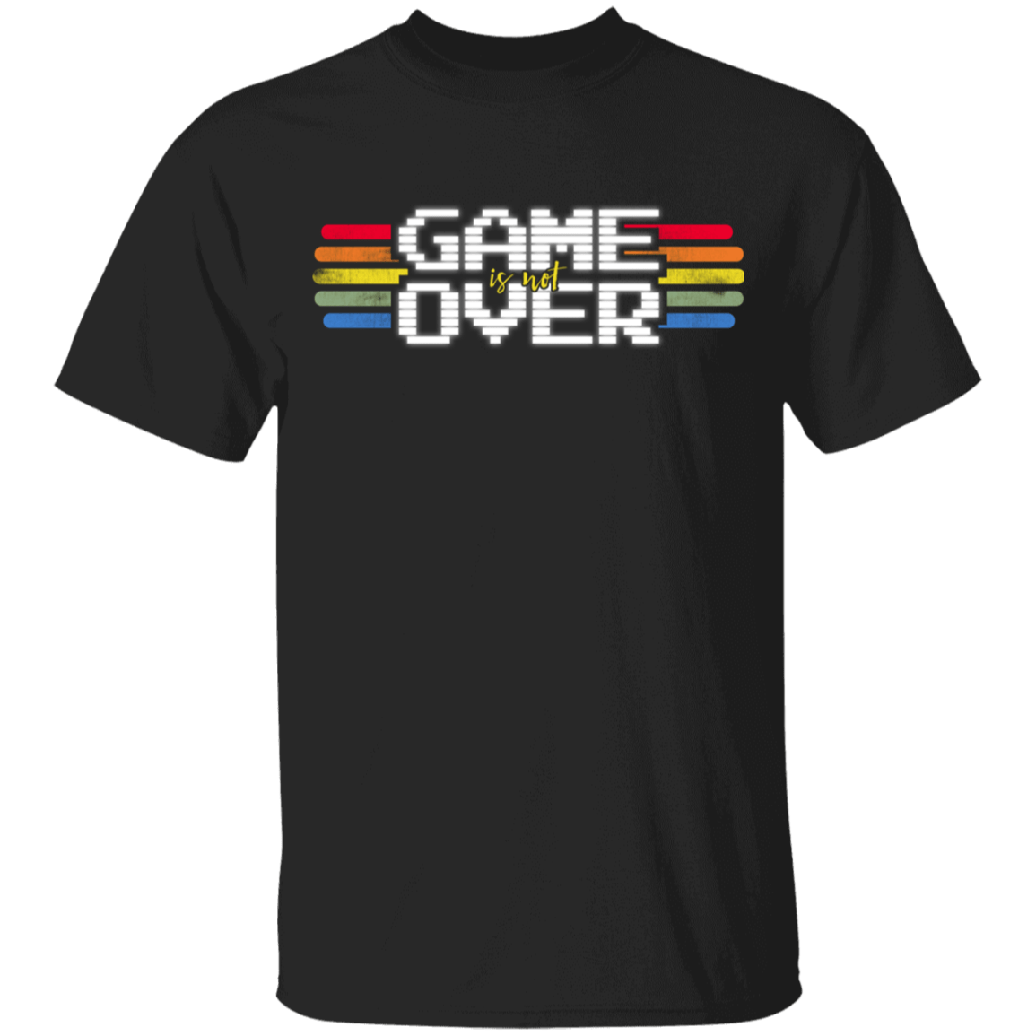 T-Shirts Black / YXS Game Is Not Over Youth T-Shirt