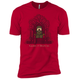 T-Shirts Red / YXS Game of Blocks Boys Premium T-Shirt