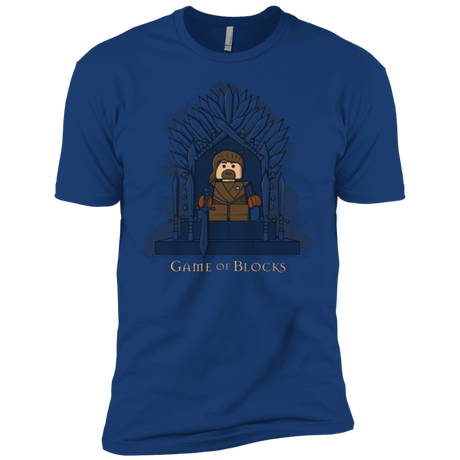 T-Shirts Royal / YXS Game of Blocks Boys Premium T-Shirt