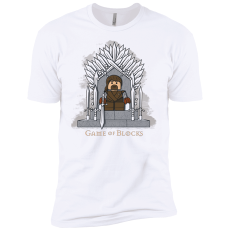 T-Shirts White / YXS Game of Blocks Boys Premium T-Shirt