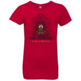 T-Shirts Red / YXS Game of Blocks Girls Premium T-Shirt