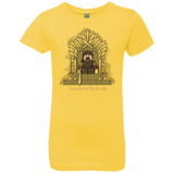 T-Shirts Vibrant Yellow / YXS Game of Blocks Girls Premium T-Shirt