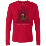 T-Shirts Red / Small Game of Blocks Men's Premium Long Sleeve