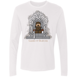 T-Shirts White / Small Game of Blocks Men's Premium Long Sleeve