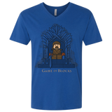 T-Shirts Royal / X-Small Game of Blocks Men's Premium V-Neck