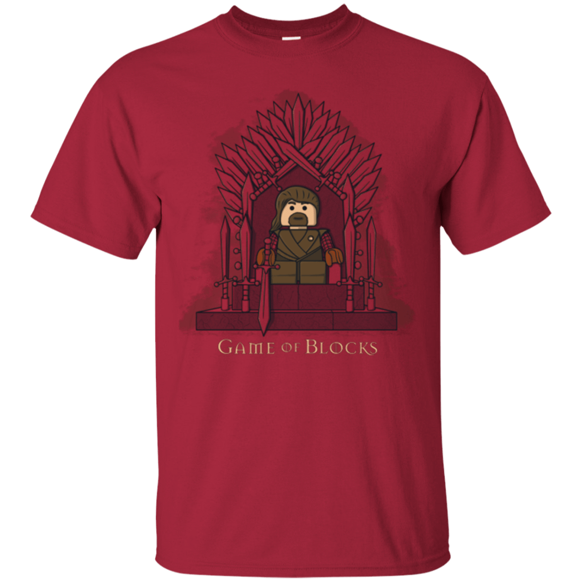 T-Shirts Cardinal / Small Game of Blocks T-Shirt