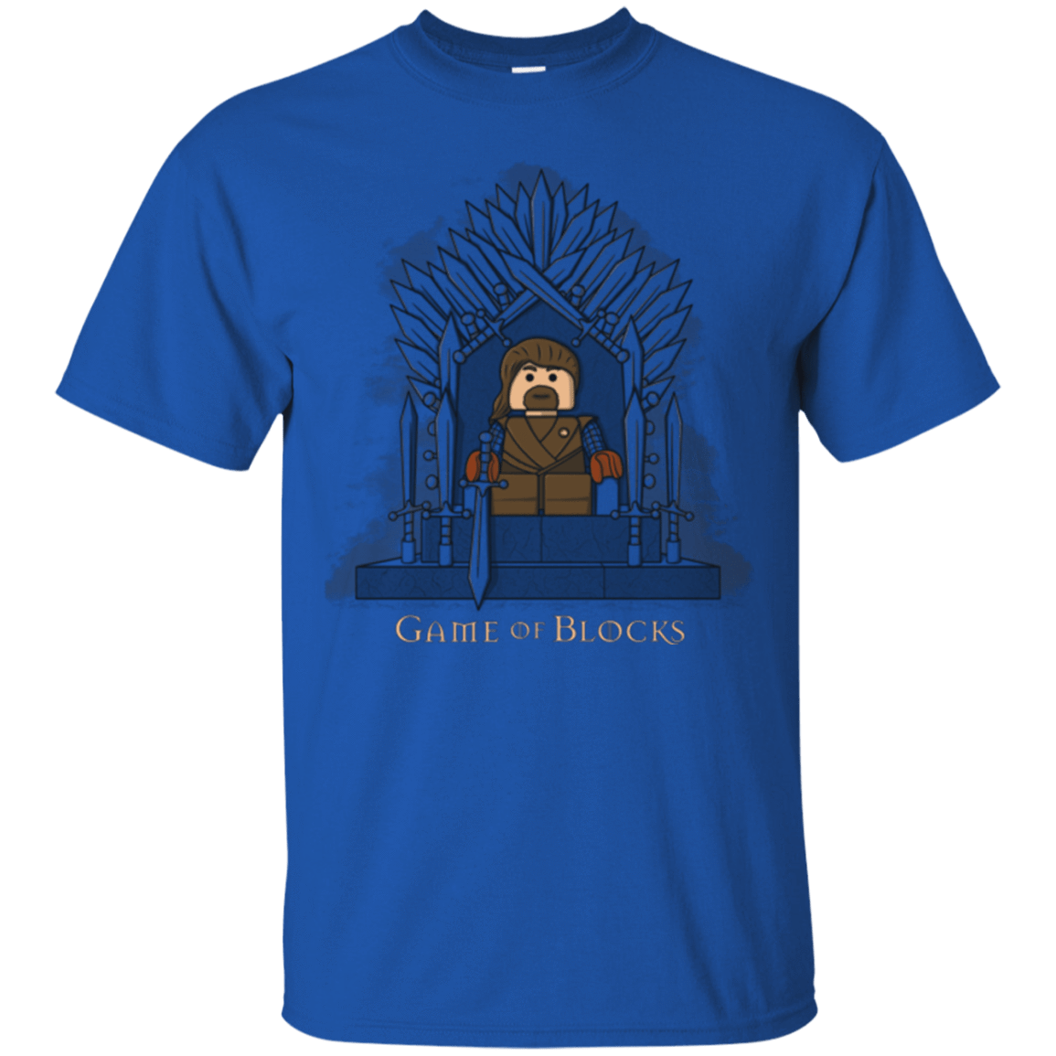 T-Shirts Royal / Small Game of Blocks T-Shirt
